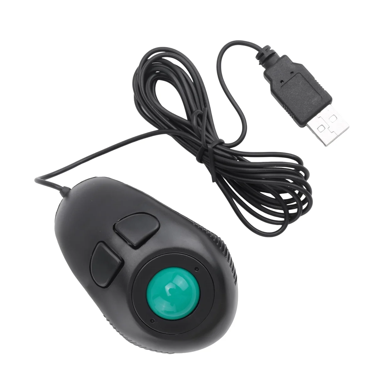 ABLJ Mini ratón Trackball USB 4D portátil de mano con dedo