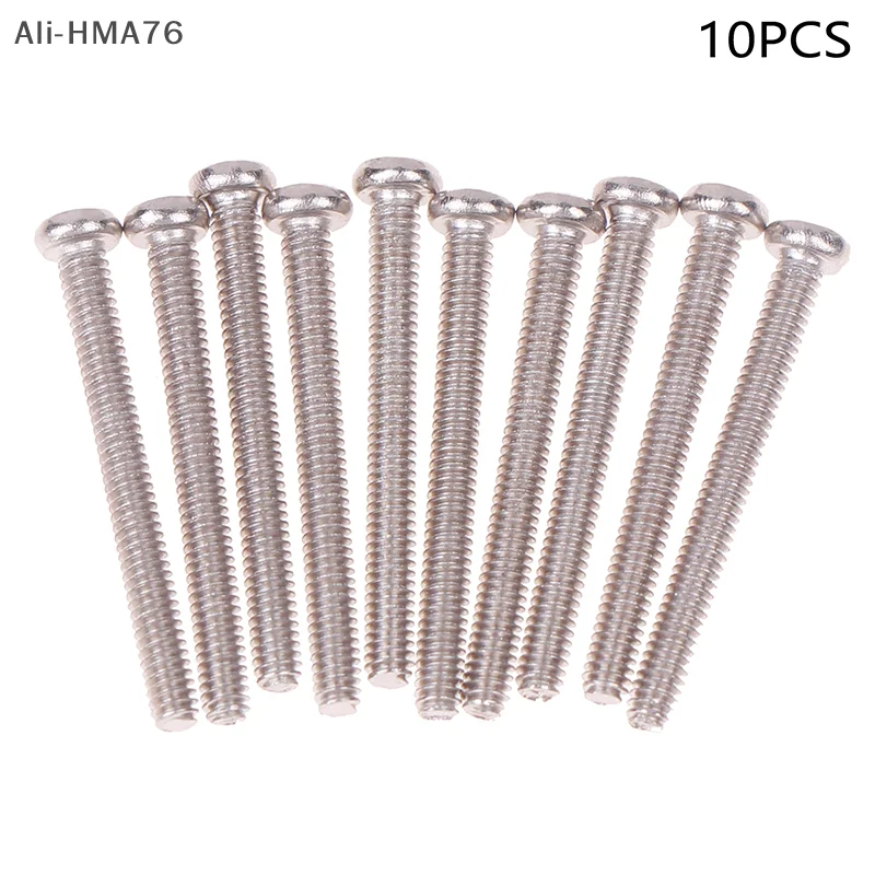 

10pcs M2x10/M2x12/M2x14/M2x18/M2x20mm Stainless Steel Cross Head Disc Head Machine Tooth Screw RC Parts