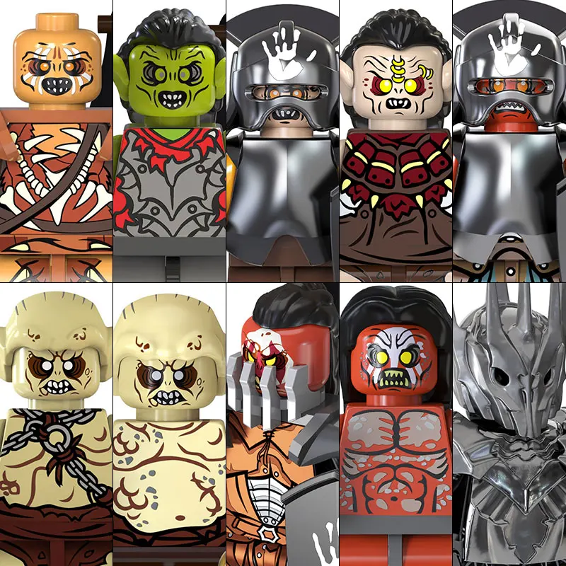 

2025 First Release The Lord of the Rings TV6042 Building Block Action Mini Action Figure Halloween Christmas Gifts for Kids