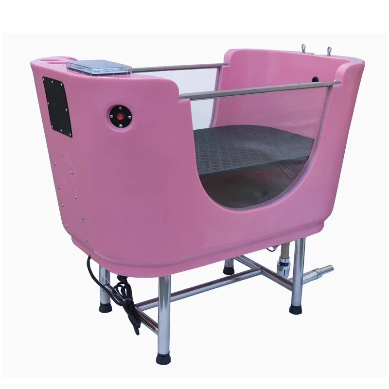 Bañera de plástico, máquina de Spa para mascotas, perros, gatos, baño profesional, piscina, lavabo, bañera, baño de medicina con burbujas de ozono