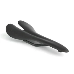 3K Full Carbon Fiber Mountain Bike Saddle, Ultralight Seat Cushion, MTB Road Fold Bike Front Seat