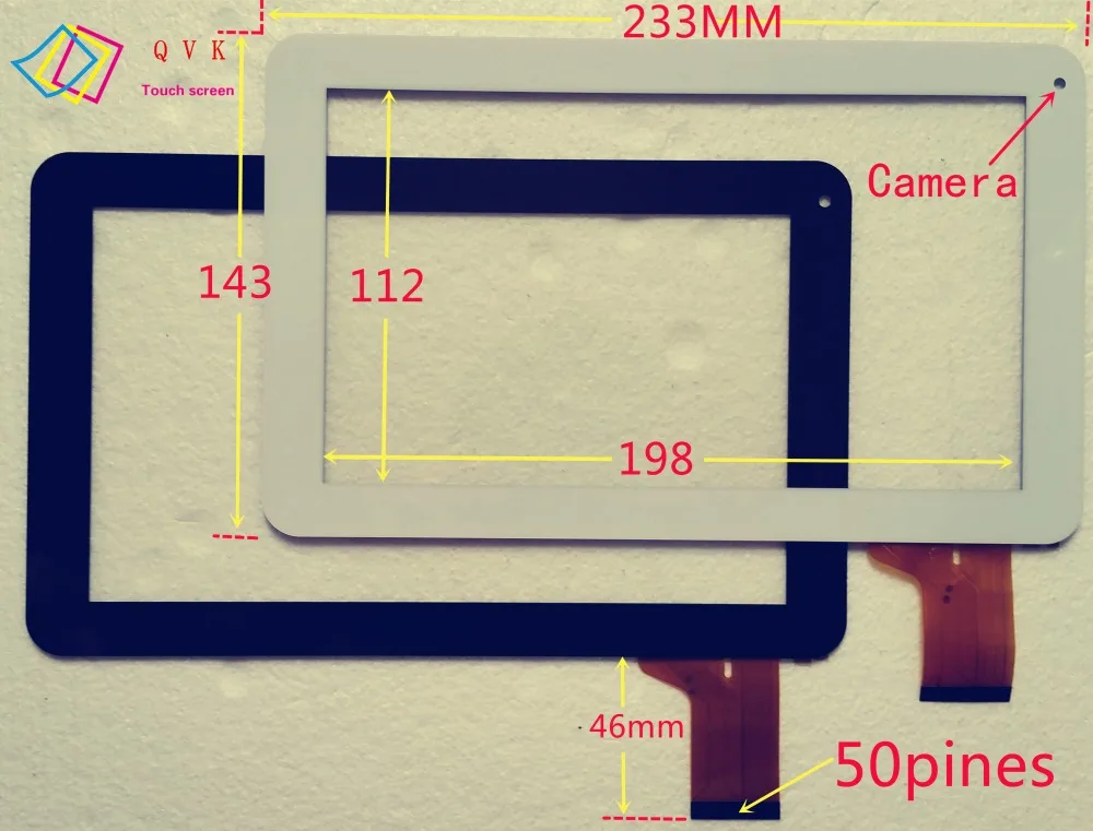 

9 inch MF-358-090F cz6439a0 Tablet PC screen For Q9 Allwinner A13 touch screen Panel Digitizer Sensor Replacement Free shipping