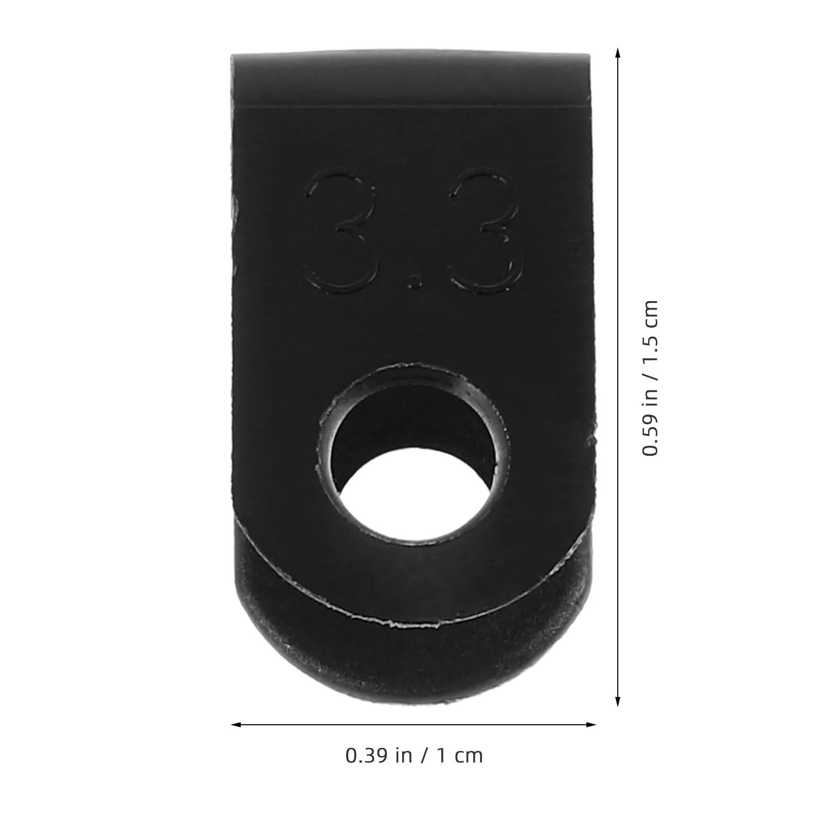 

1000Pcs Wire Clamp Plastic Cable Clamps Fasteners Secure Fixing Cord Organizing Clips for Neat Wiring Cable Clamps Fasteners