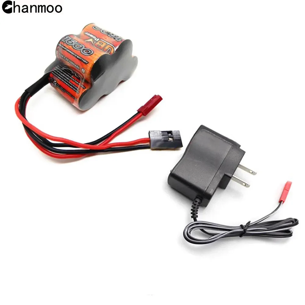 RC VB Power 1600mAh 6V 2/3A NI-MH Rechargeable Battery Trapezoidal Gasoline Receiver Battery Pack Charging Batterise Parts