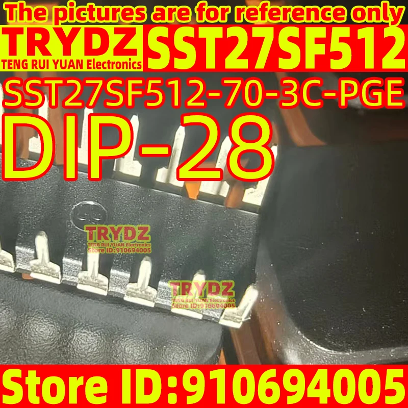 3-1pcs SST27SF512 SST27SF512-70-3C-PGE DIP-28 storage chip
