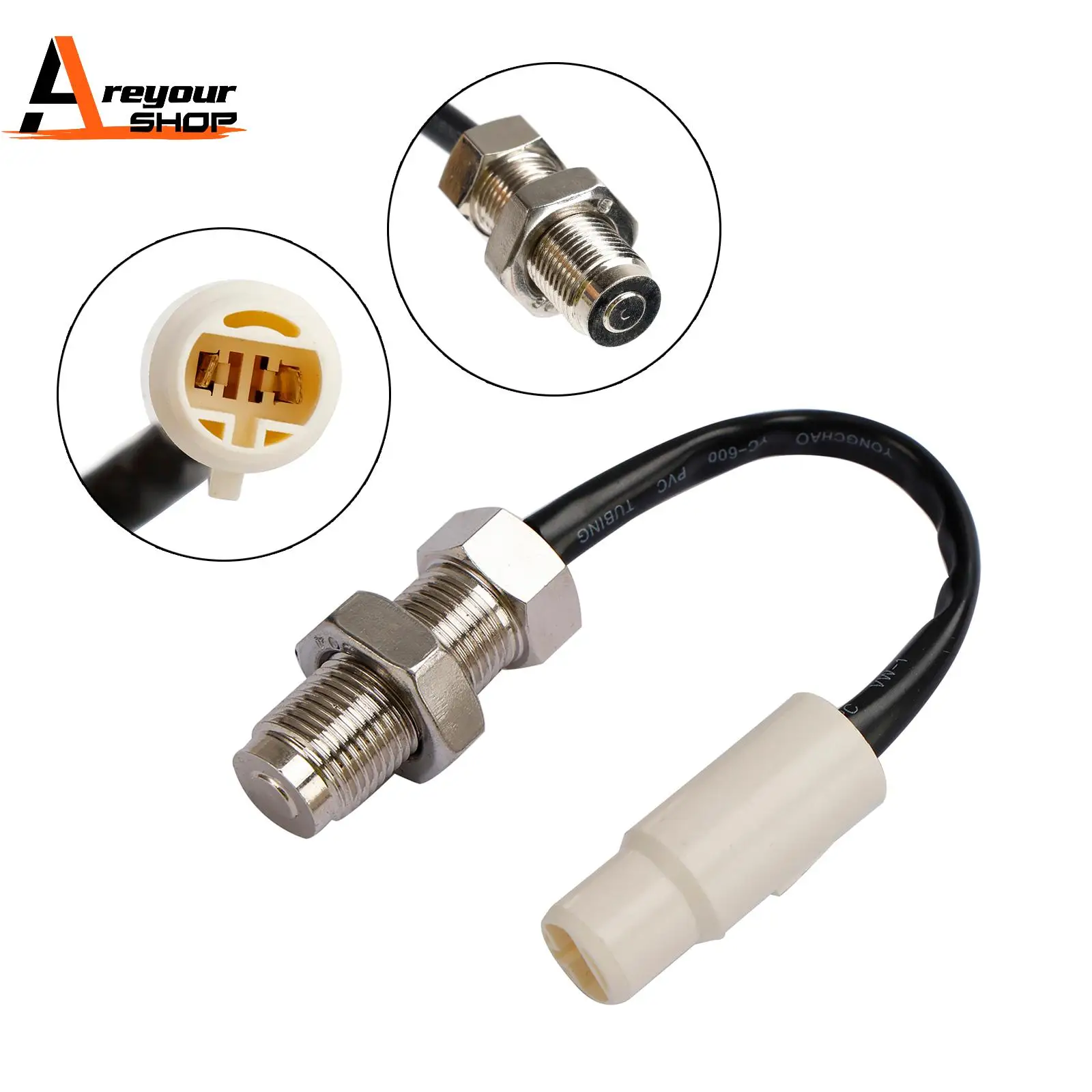 Areyourshop MC845235 Revolution Speed Sensor for Kobelco Excavator SK220LC SK200-5 6D31T