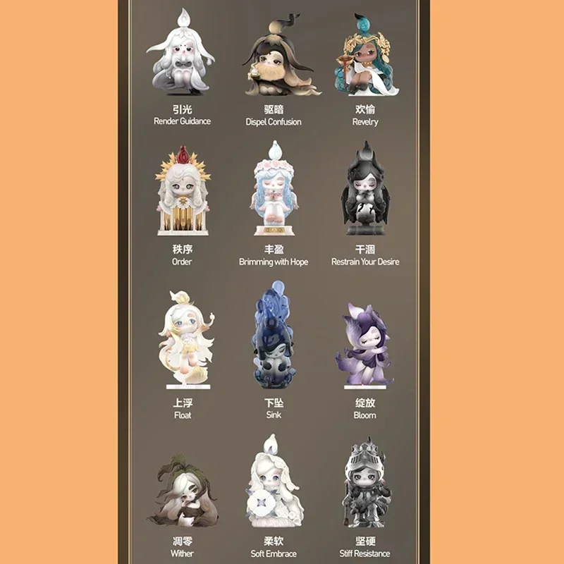 POP MART Chaka Candle Whisper Series Blind Box Toys Mystery Box Guess Bag Doll Cute Anime Figure Desktop Ornaments Collection image 3