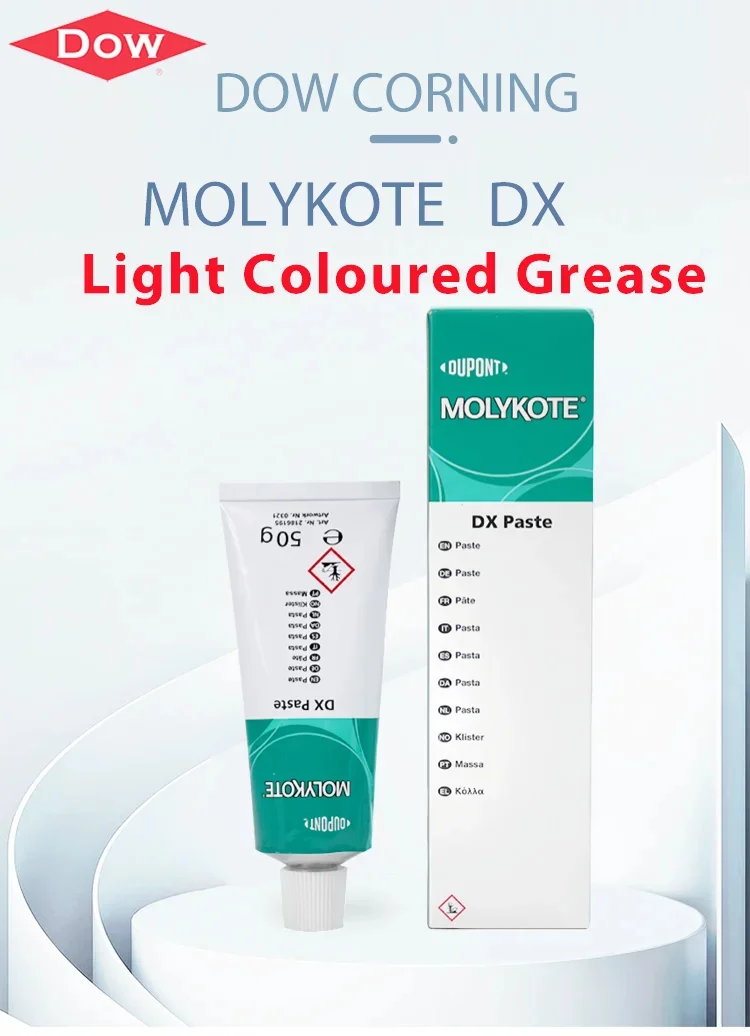DUPONT Molykote DX Paste Weiß Spezialfett Hochdruckpaste für Uhrmacher Chrono Switch Lever – Detail 1