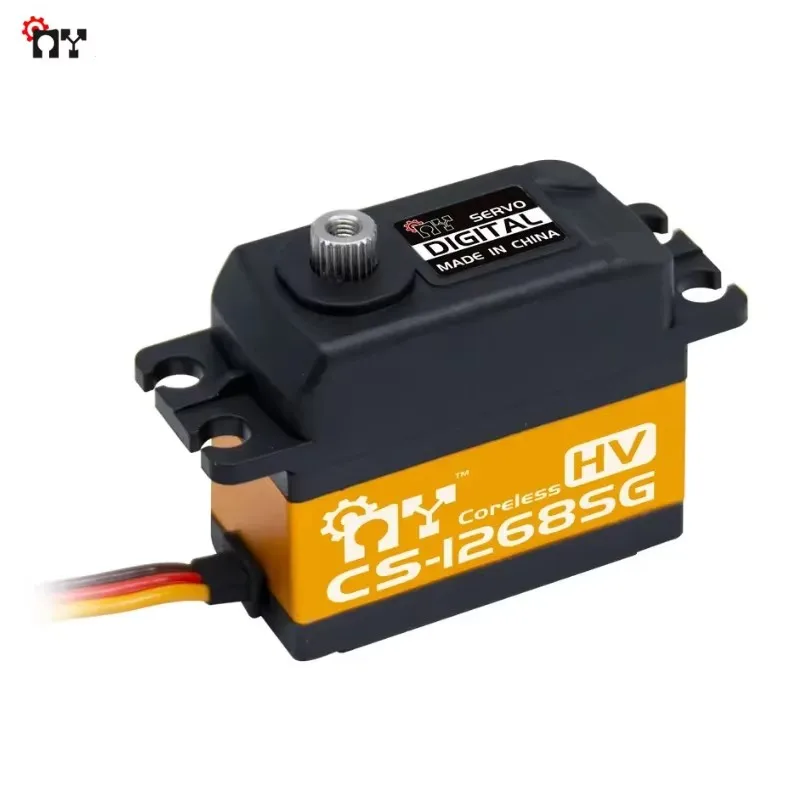 MY Servo CS-1268SG 7.4V 25KG High Torque Hollow Cup Metal Digital Steering Gear Drone Model Remote Control Car RC