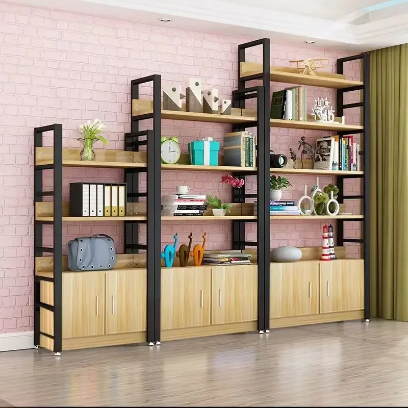 Supermarket Product Display Cabinet Shelf Warehouse Shelf Office Floor Small Bookshelf Multi-layer Convenience Store Display
