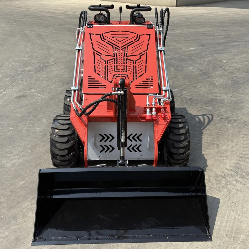 Customized Skid steer loader hot selling high repurchase rate engine mini skid steer loader with accessories