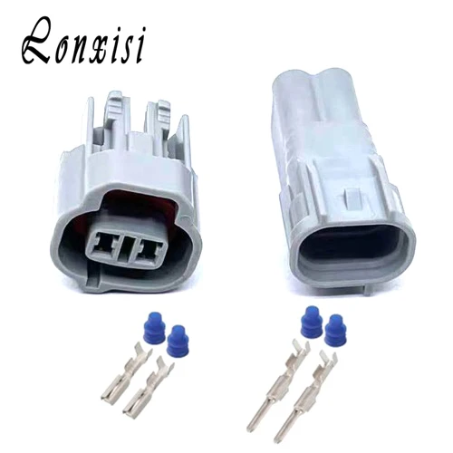 2 Pin 6188-0266 Sumitomo 6189-0031 Automotive Grey Male Female Waterproof Connector Fuel Injector Plug