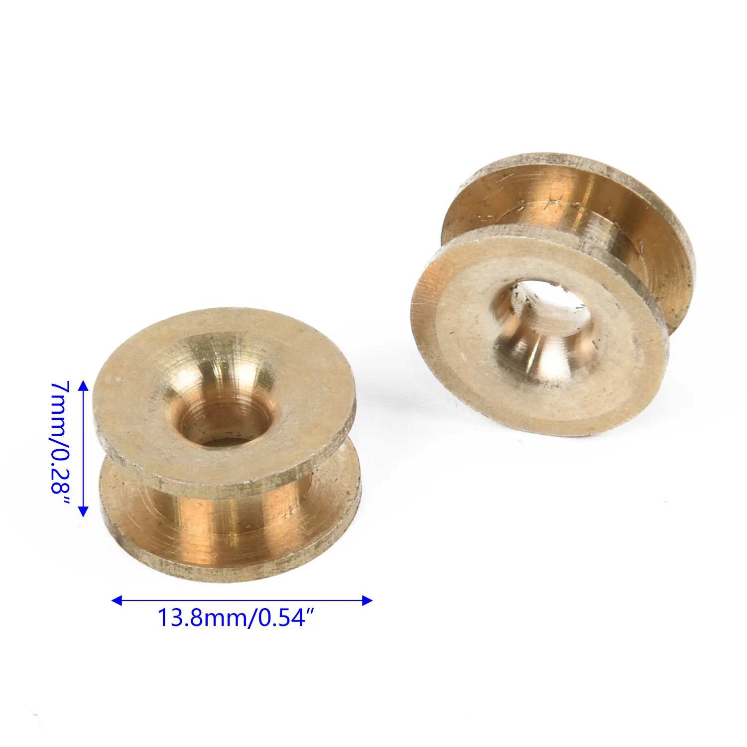 Pack Of 5 Universal Strimmer Brush Cutter Replacement Eyelets, Brass Trimmer Head Accessories For Reliable And Precise Trimming