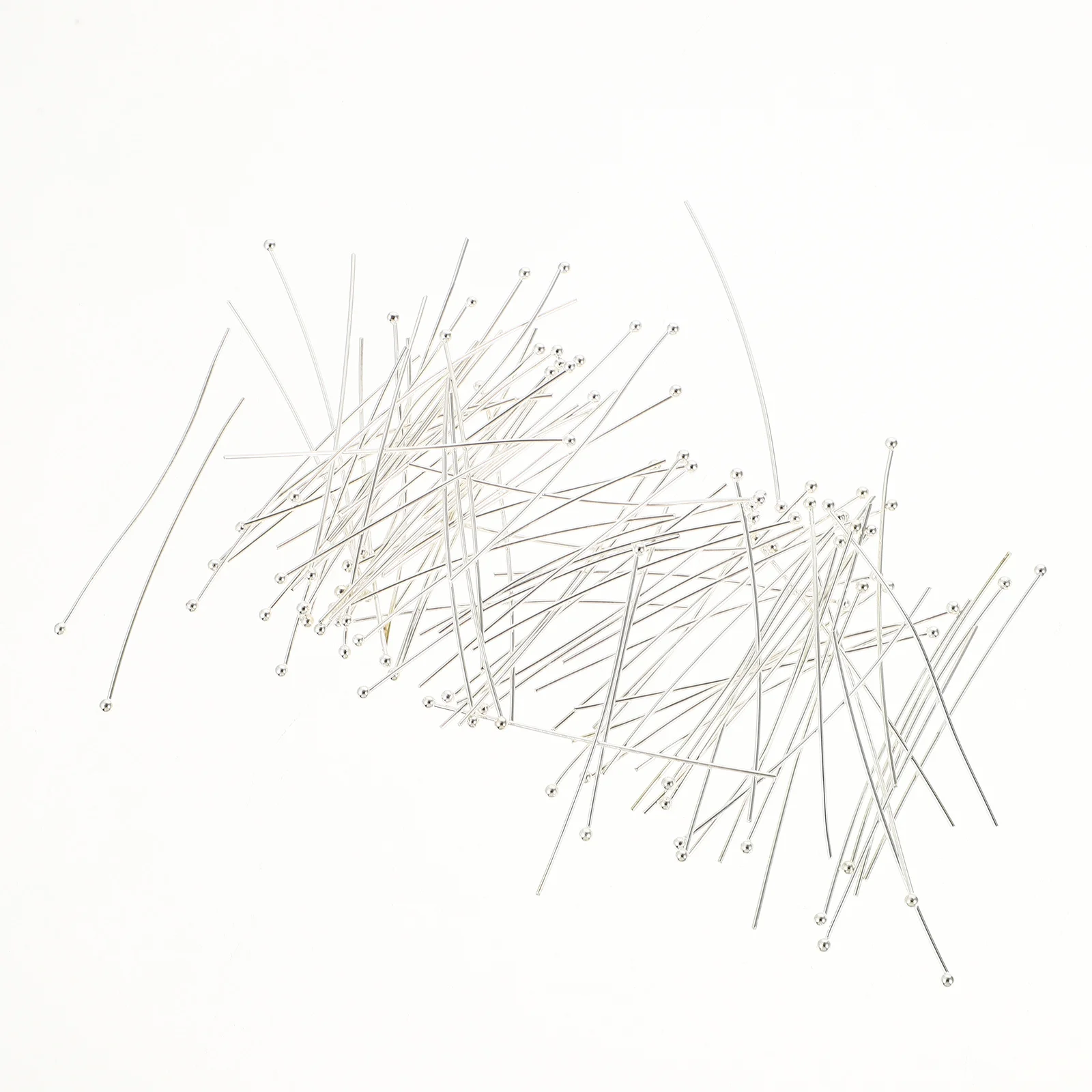 

200 шт., высококачественные булавки с шаровой головкой для DIY ювелирных изделий, бусин, булавки с гладкой поверхностью, безопасные в использовании заколки для изготовления браслетов