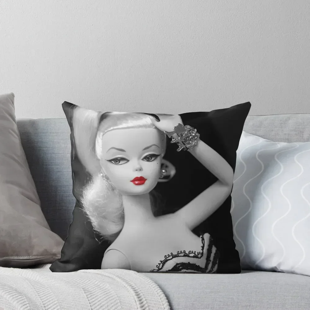 

Vintage Silkstone Doll Throw Pillow Pillow Cases Decorative Luxury Sofa Cushions pillow