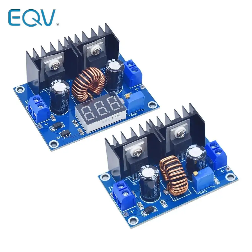 LED Voltmeter PWM Adjustable 4-36V To 1.25-36V Step-Down Board Module XL4016 8A 200W DC-DC Power drop Module