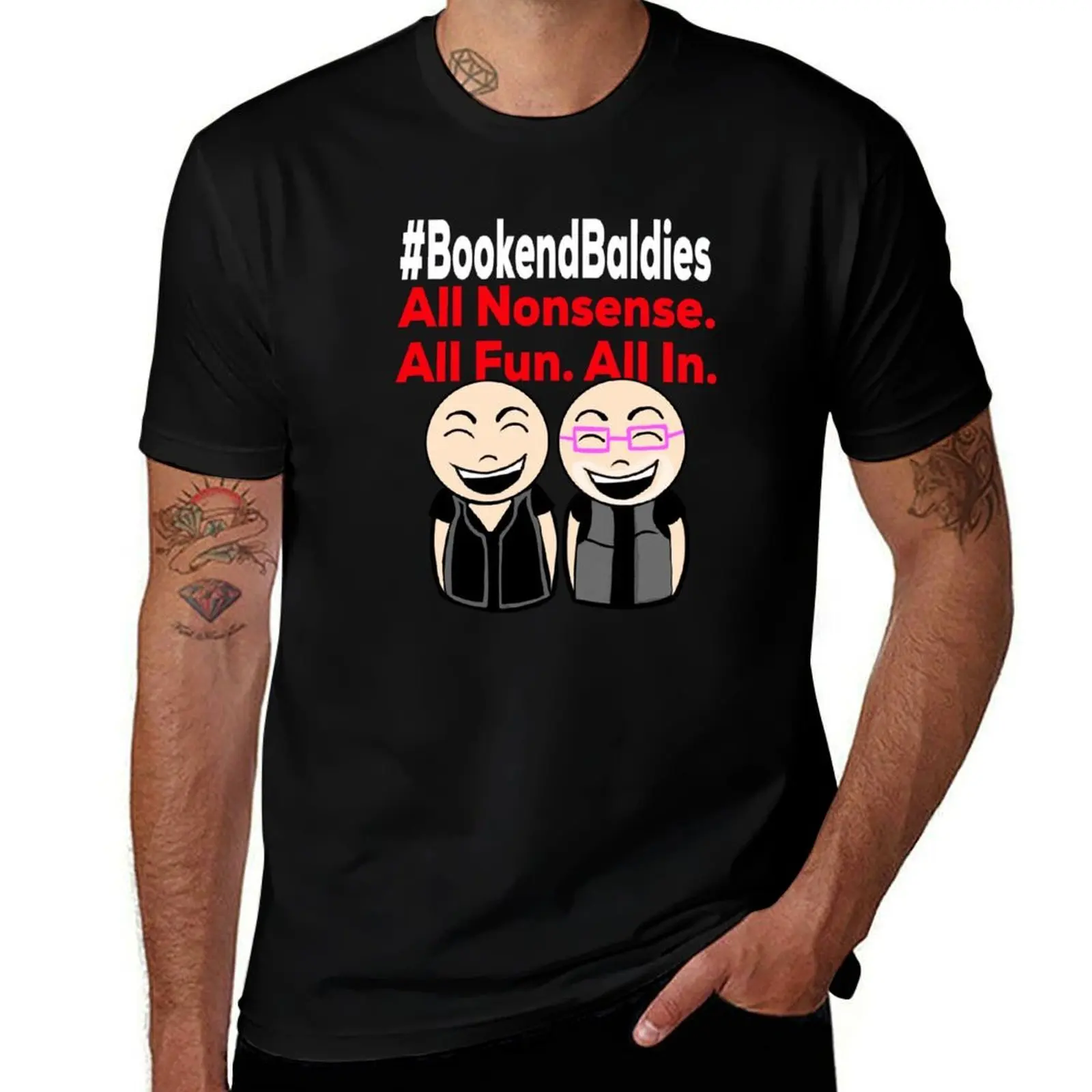 Todo es una tontería. Todo es diversión. Todo Incluido. (No comprar en blanco) Camiseta de hombre con estampado gráfico