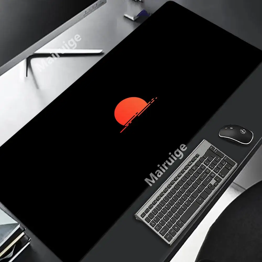 

Japanese Red Sun Mouse Pad Large Computer Office Game Table Mats XXL Rubber Anti-slip Gaming Keyboard Mousepads Long Desk Pads