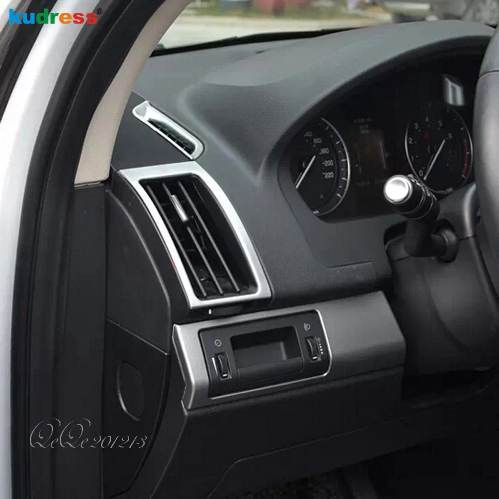 

For Land Rover Freelander 2 2011 2012 2013 2014 2015 Matte Interior AC Air Conditioning Vent Outlet Cover Trims Car Accessories