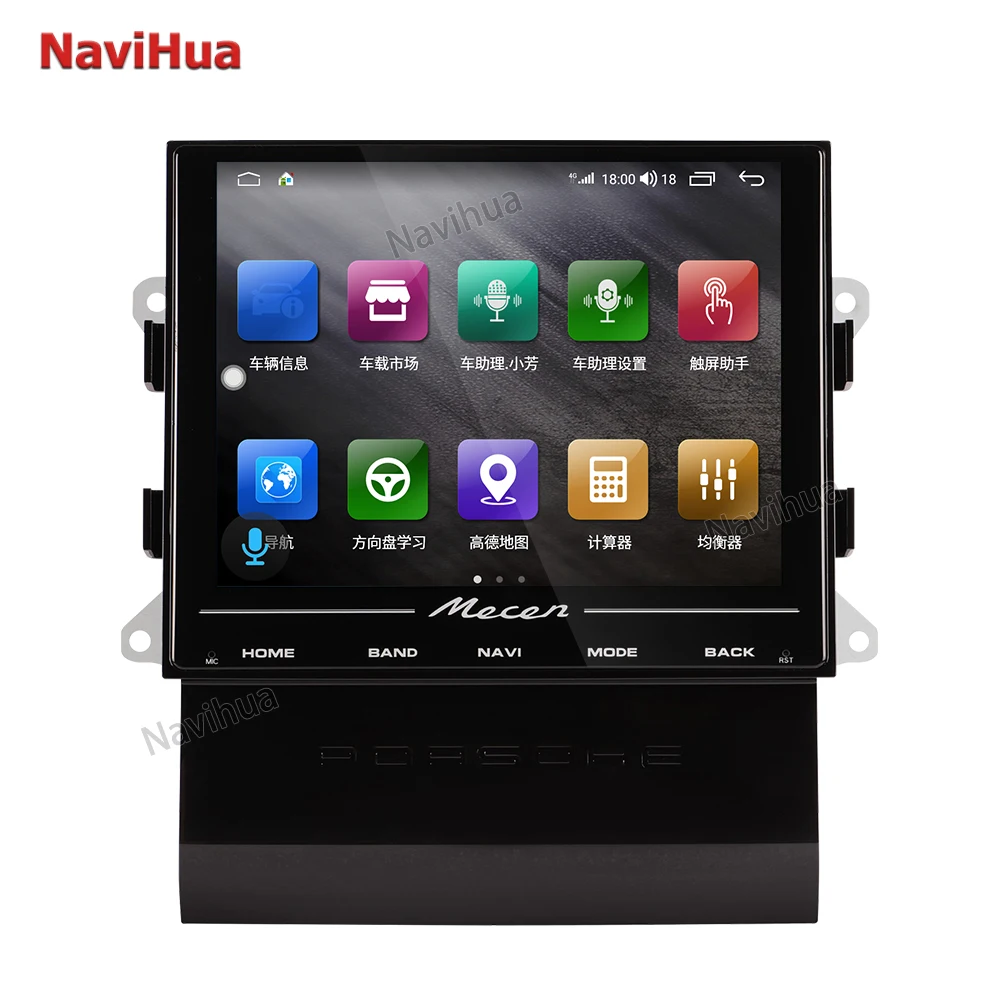 

NaviHua 8.4 inch For Porsche macan 2014-2017 Tesla Style Android Car GPS Navigation Multimedia Player Car Radio Head Unit Player