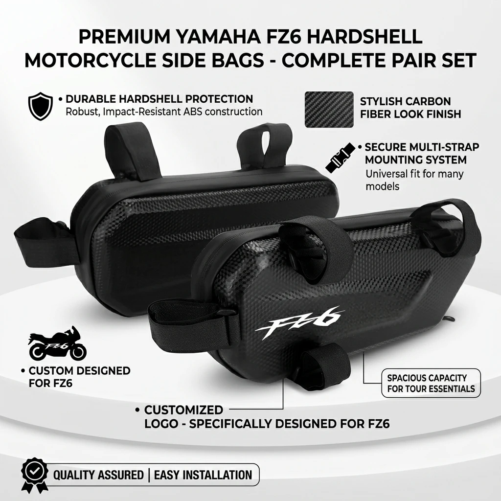 Motorcycle Gear Logo - 360° Waterproof Protection Hard Shell 3L