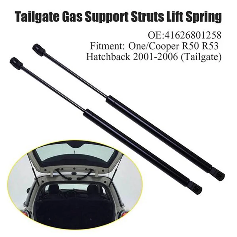 

A20K-Tailgate Lift Support Struts Trunk Support Rods 41626801258 For BMW Mini One Cooper R50 R53 Support Struts Piston Rod