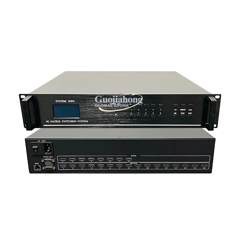 

Матричный коммутатор eKL 0816H 8 входов/16 выходов, 4K@30Гц, для ноутбуков и телевизоров