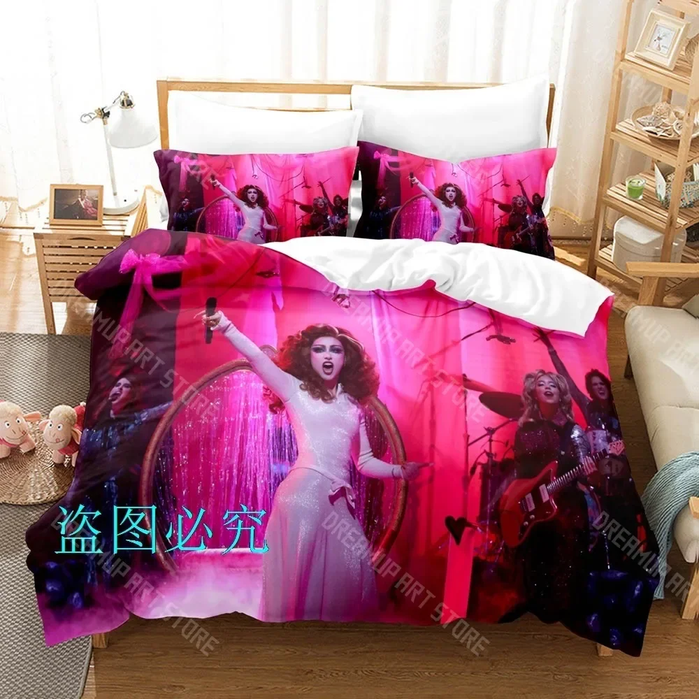 2026 3D Print Chappell Roan Celebrity Album Bedding Set Single Twin Full Queen King Size Bed Set Adult Kid Bedroom Duvetcover Se