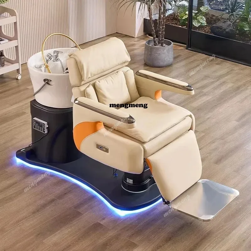 X188 New Multifunctional Furniture for Hairdressing, Massage Shampoo, Head, Spa, Recliner, Portable Shampoo Chair