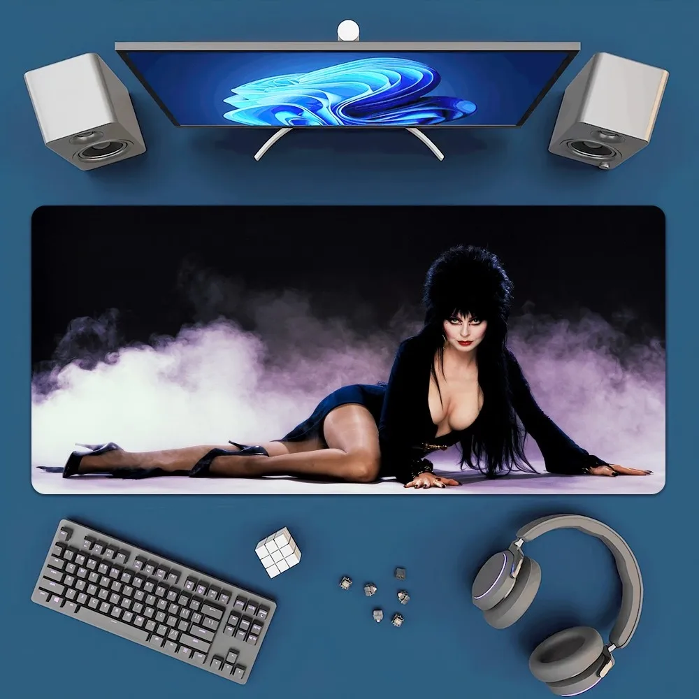 Film E-Elvira M-Mistress of D-Dark Mousepad Office Large Mouse Mat Keyboard Mats Rubber PC Computer Game Big Anti-slip Mice Mat