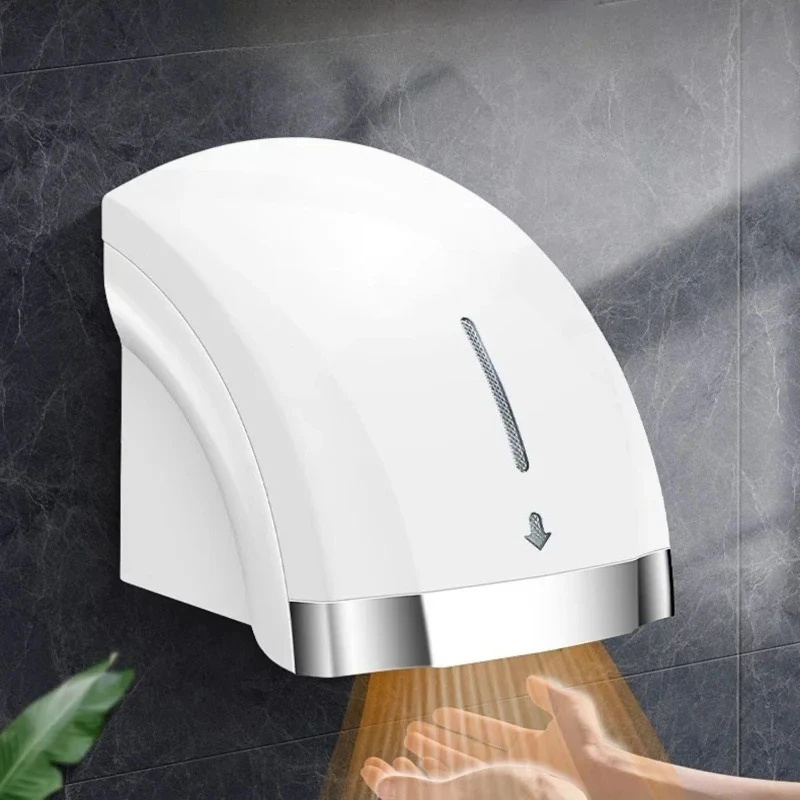 120m-sの風速を誇る業務用タッチレスハンドドライヤー-–-1700wセンサードライヤー、トイレでの高速乾燥に最適