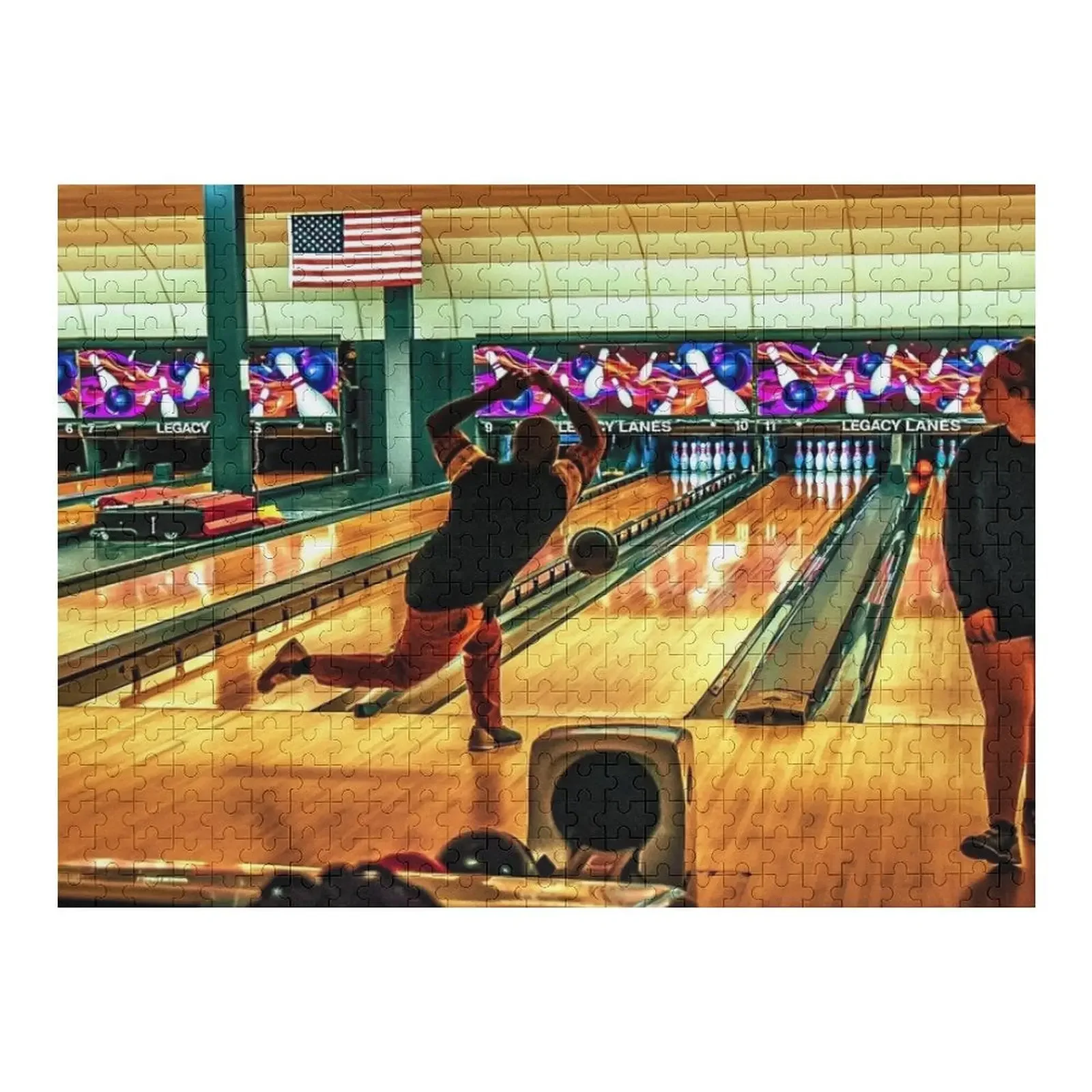 

The Bowler Jigsaw Puzzle Customized Photo Personalized Gift Ideas Custom Name Wood Puzzle