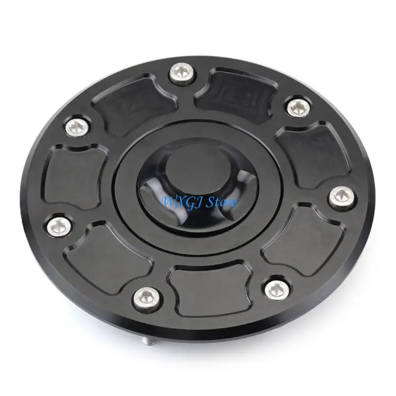 37JE Gas Caps 7 Hole Tanks Cover Secure Locking For ZX6R Easy Installation