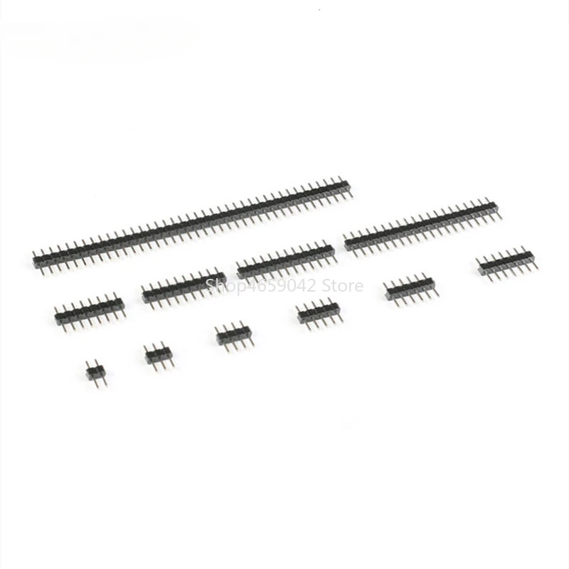 5PCS 2.0MM Single Row Straight Male PIN HEADER 2MM 1X2/3/4/5/6/7/40 PIN Strip Connector Socket 8p/10p/15p/40p