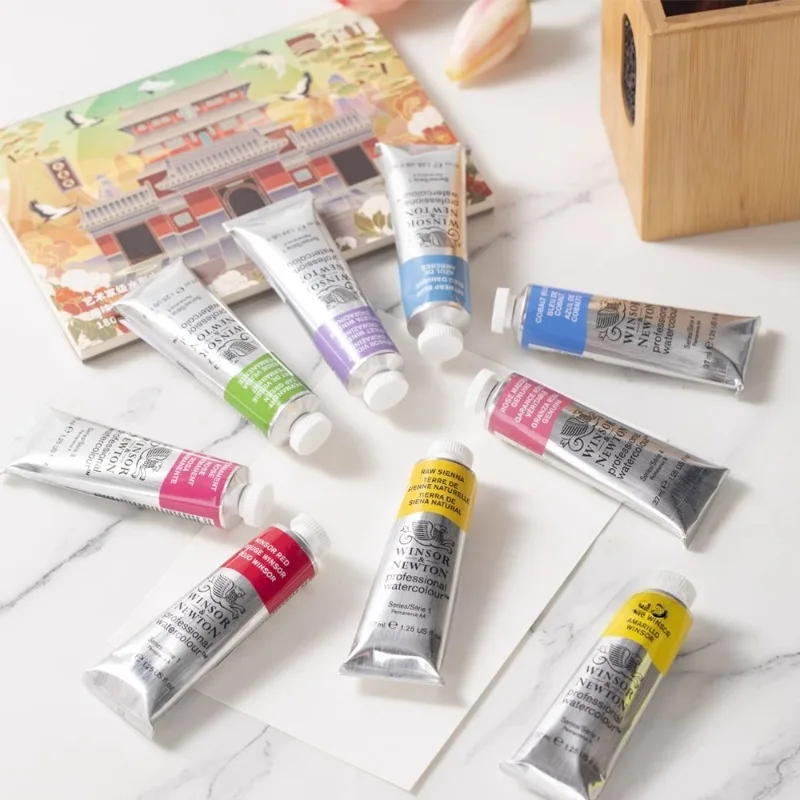 

14 мл Виндзор Ньютон Мастер акварельные пигменты товары для рукоделия ручной рисунок иллюстрации создание анимации дизайн акварель