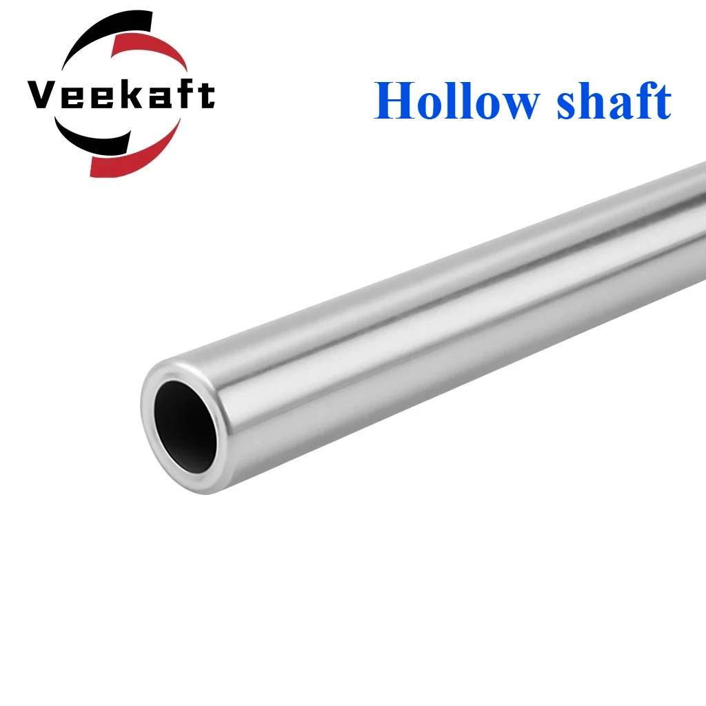 1PCS M8 M10 M12 M15 M14 M16 Hollow Linear Optical Axis Chrome Plated Hollow Shaft Hollow Optical Axis Hard Axis Guide Rail