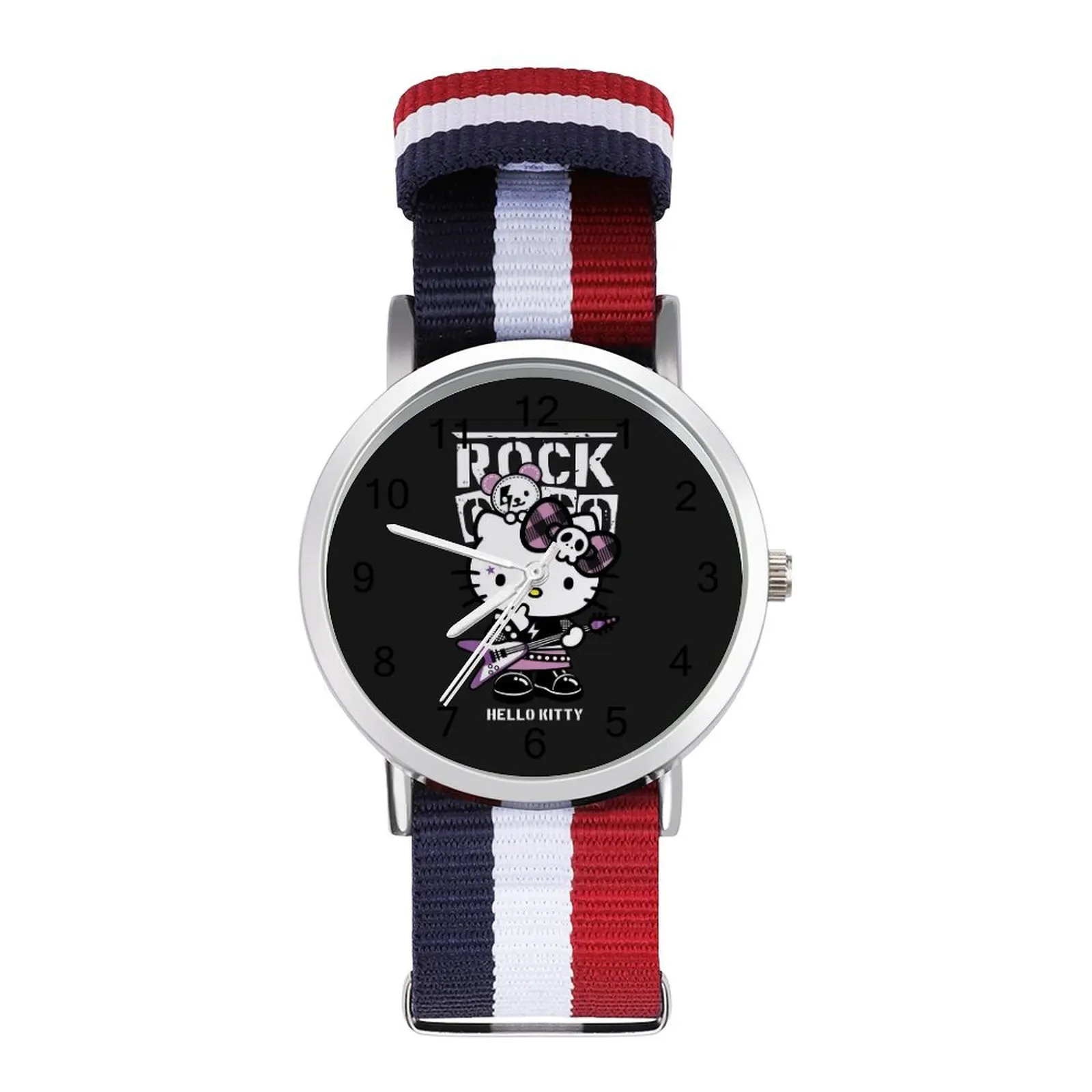 

Hello Kitty with Guitar Quartz Watch Hit Sales Beautiful Wrist Watch Boys Fitness Design Wristwatch