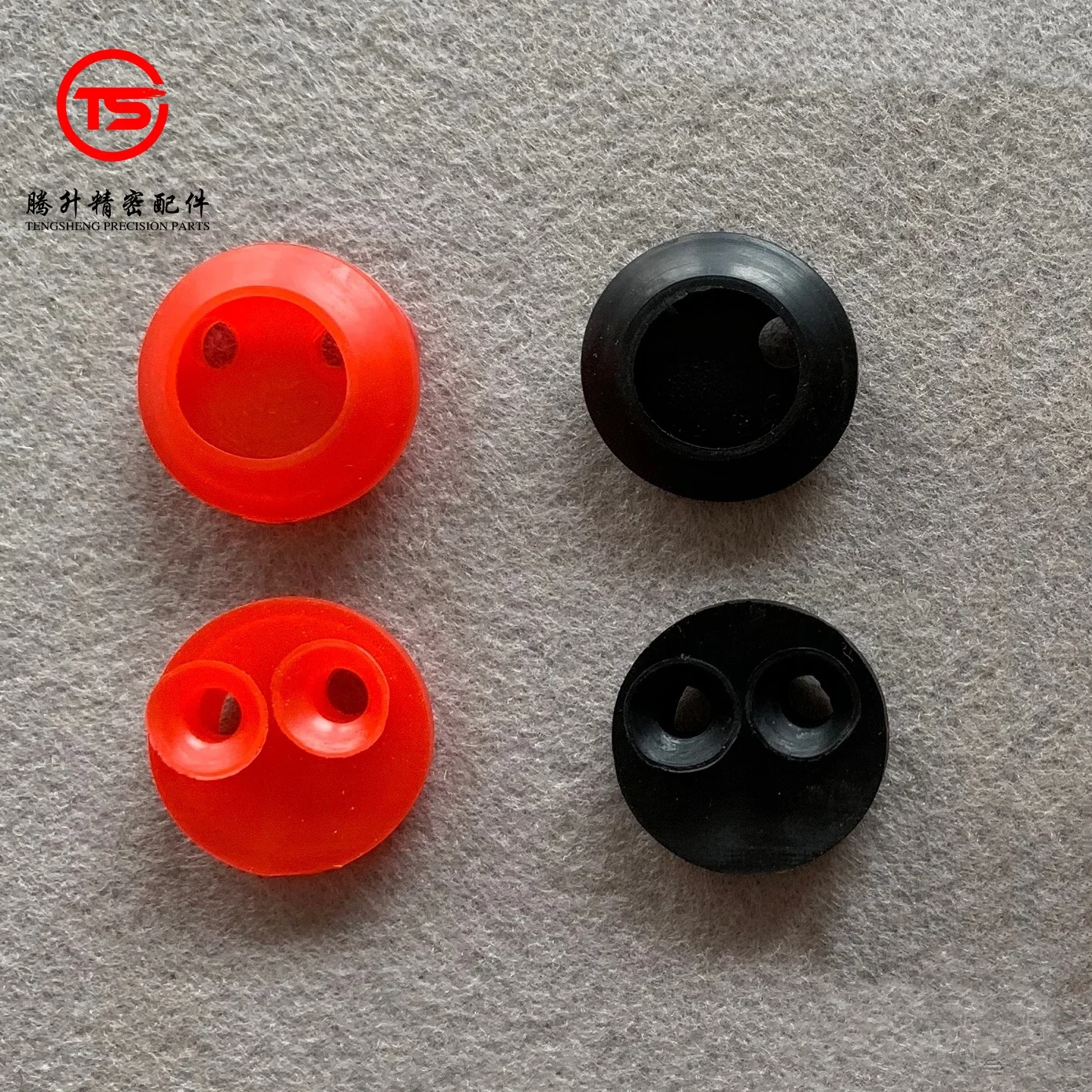 

100 Stuks Zwart Of Rood Rubber Sucker Voor Offsetpers G2.028.405 66.028.405 Size: od = 27.5Mm Id = 17Mm