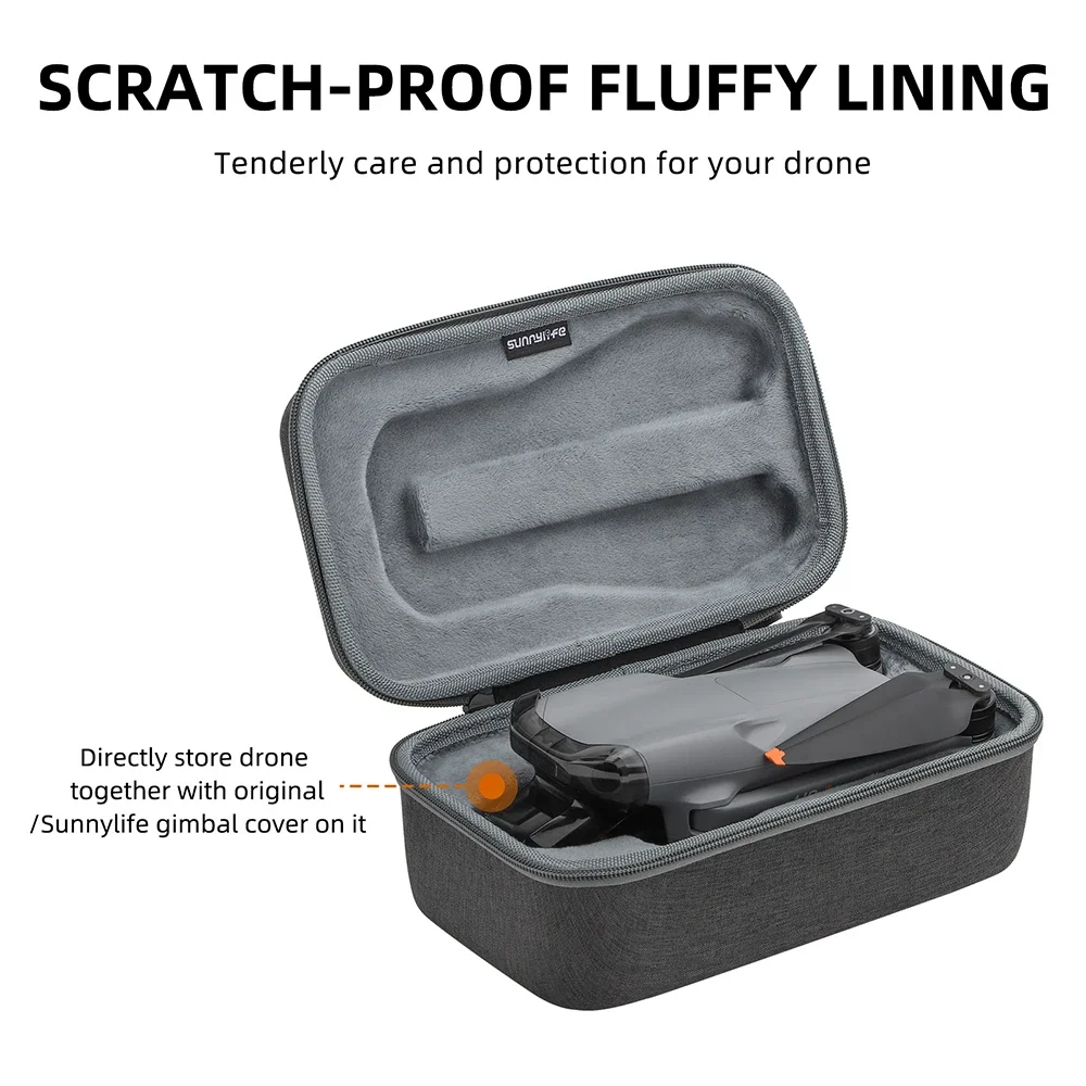 For DJI AIR 3S/Air3 Storage Bag, Portable Crossbody Bag, Air3 Body Remote Control Bag (RC2/RCN3/2/1), Dropproof Carrying Case