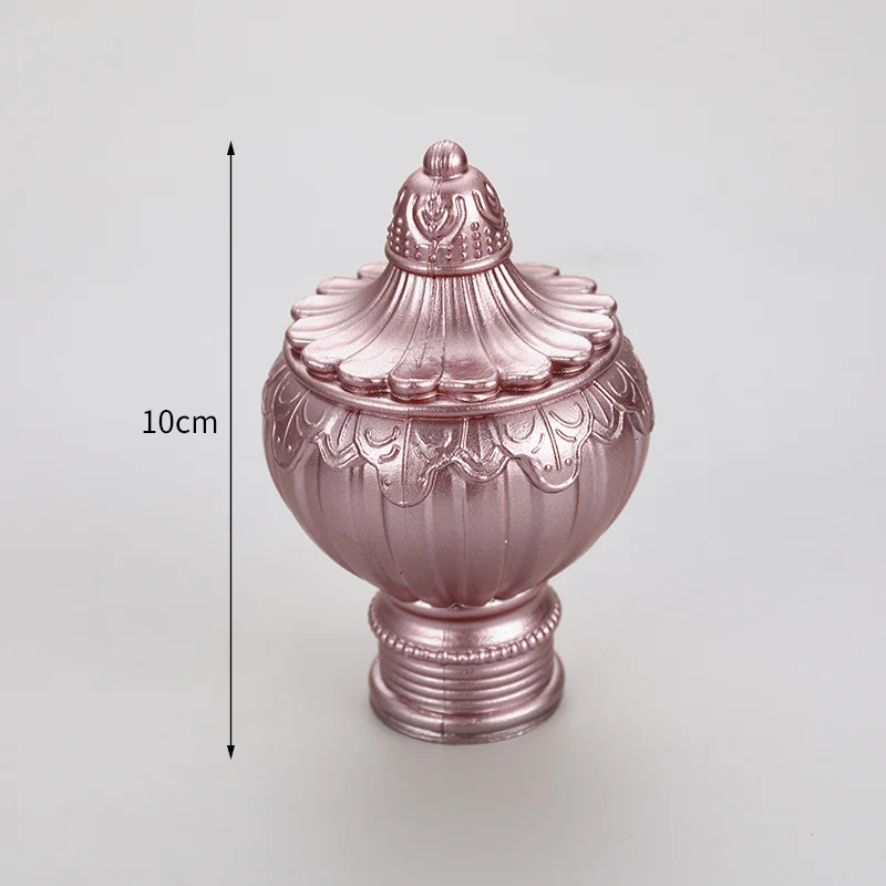 Curtain rod decorative head Roman rod plug head sealing sleeve head curtain accessories home decoration accessories for bedroom