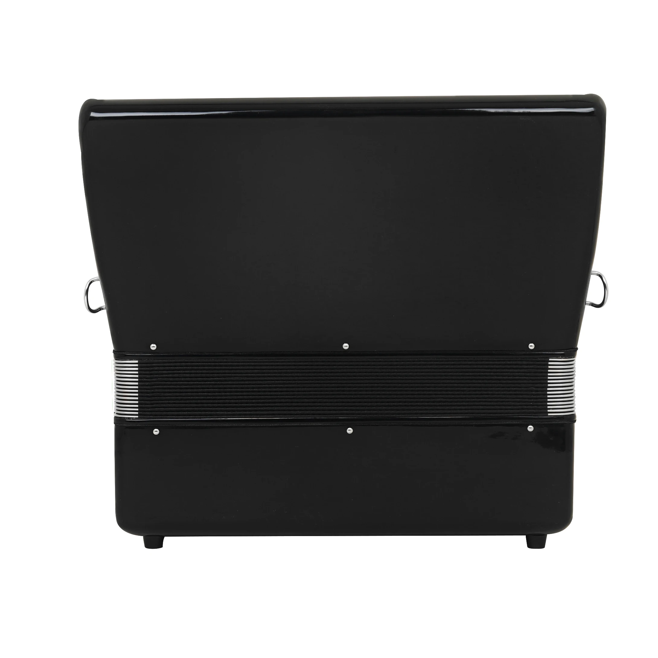 HK·LADE AH-50 Accordion Black 34 Keys 72 Bass 5 Register Change Professional Wooden Structure Ergonomic Anti Slip Comfortable