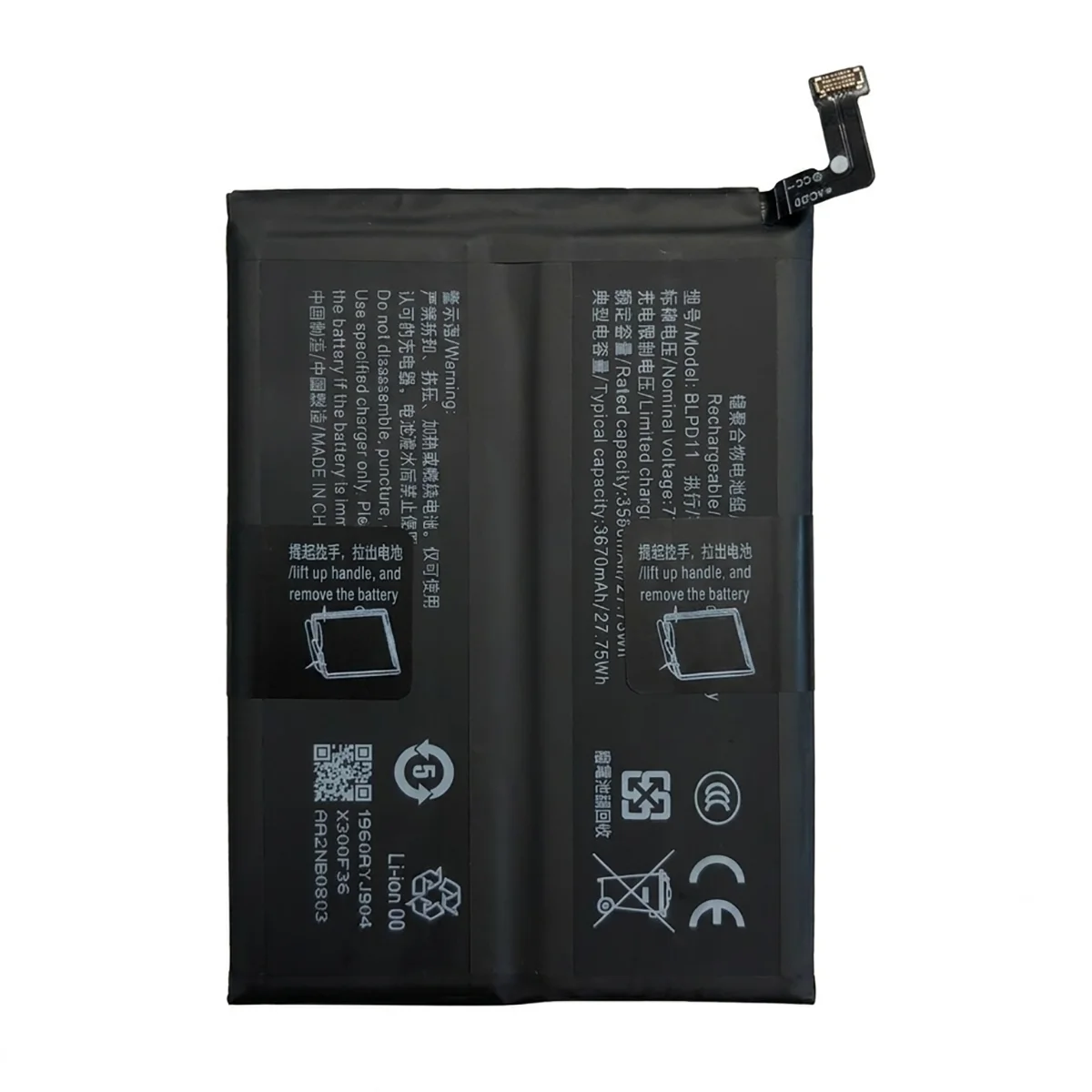 Brand New BLPD11 7300mAh Battery For OPPO OnePlus 15 PLK110 CPH2747 Latest Production Phone Batteries+Tools