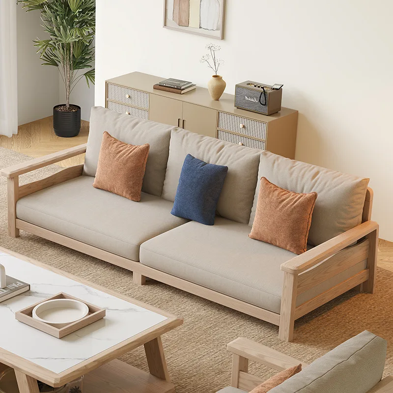 Nuevo grupo de sofás de tela china