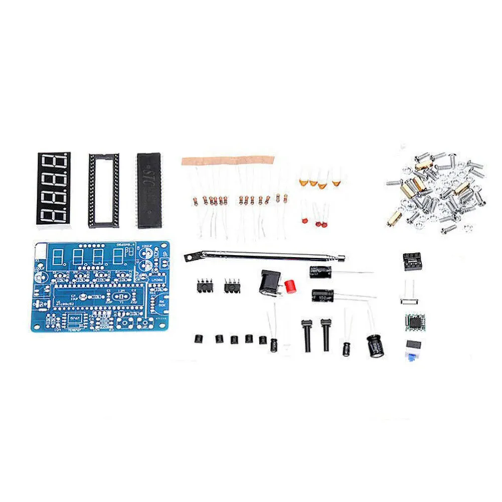 

TEA5767 Радио DIY Kit FM Цифровой Радио Электронный Комплект Выключение питания Функция памяти Источник питания 5 В (опционально) Динамик