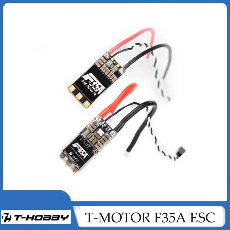 

Высококачественный 32-битный регулятор скорости T-MOTOR F35A F45A 3-6S BLHeli_32 ESC для FPV-дронов, гоночных квадрокоптеров и радиоуправляемых моделей