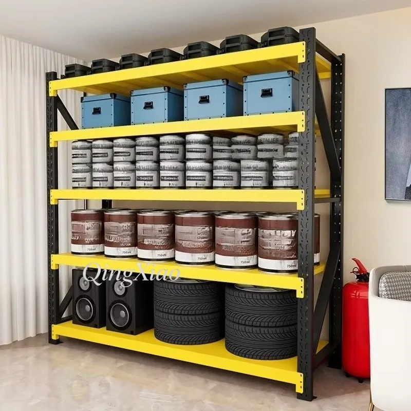 Boltless Storage Rack Industrial Medium Duty Metal Rack Storage Shelf Easy Assemble Suitable For Logistics Warehouse Equipment