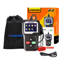 KONNWEI OBD2 Car Scanner 12V Car Error Code Clearance Scanner Supports Fault Data Printing OBD Car Fault Diagnosis Tool