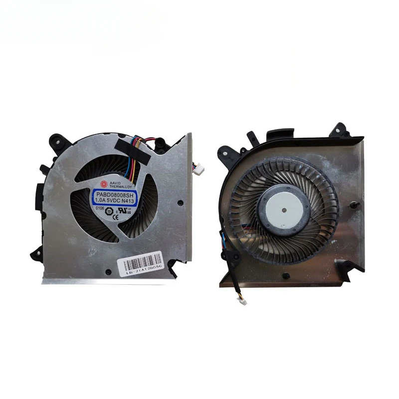 Laptop CPU Cooling Fan for MSI GF63 MS-16R1 MS-16R2 Series Laptop E322500300A PABD08008SH N413