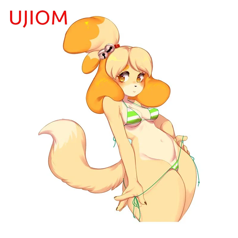 UJIOM – Idealne Naklejki na Ścianę z Isabelle z Animal Crossing do Twojego Domu