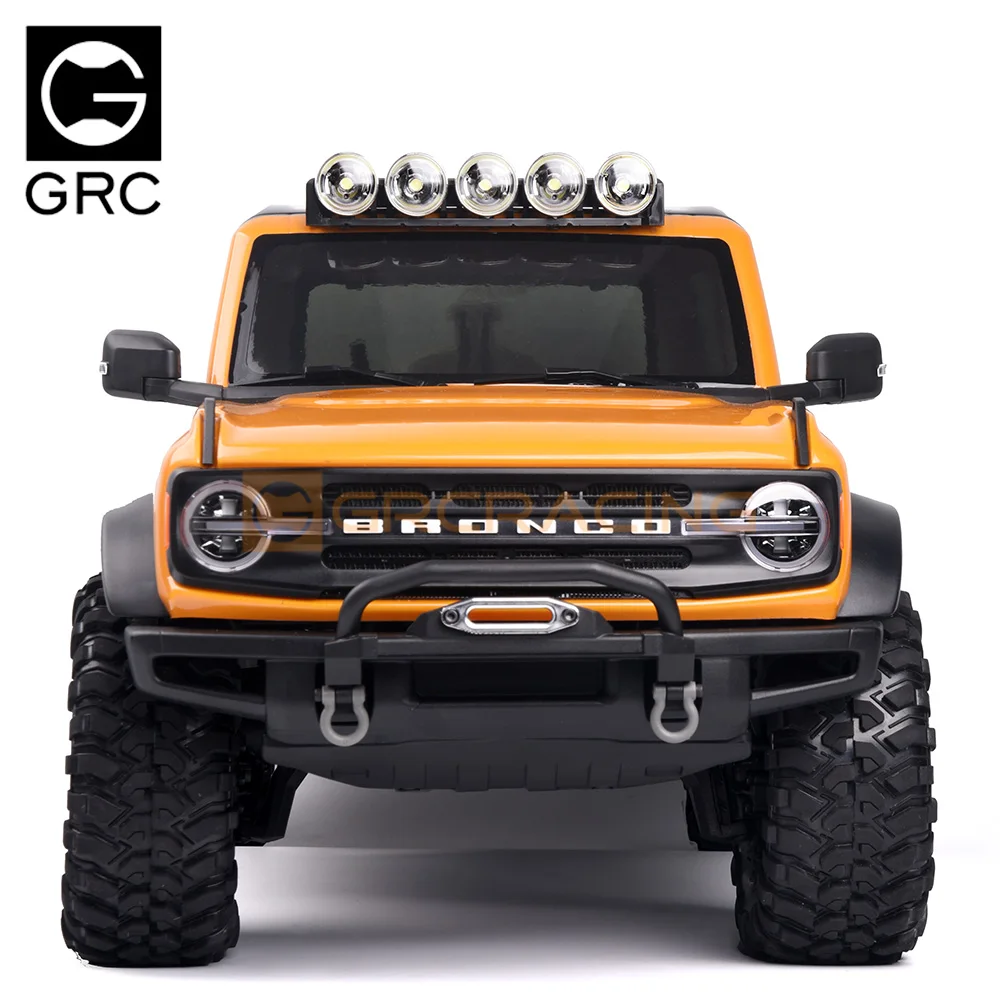 LED Roof Spotlights Off-road Lights for 1/10 RC Crawler Car Traxxas TRX4 New Bronco Blazer AXIAL SCX10 Cherokee Wrangler Parts